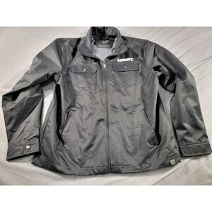 Hart Tools TRIMARK Mens Large Black Hardy‎ Eco Jacket Vented Water Resistant
